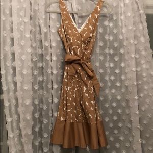 Nine West polka dot dress size 6